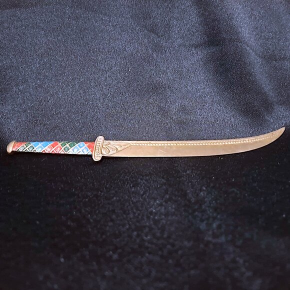 Vintage Brass Shamshir 8" Letter Opener - Picture 1 of 5